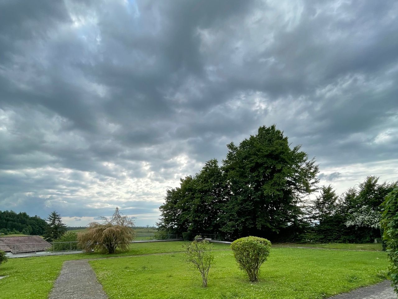 Parkähnliche Wohnanlage