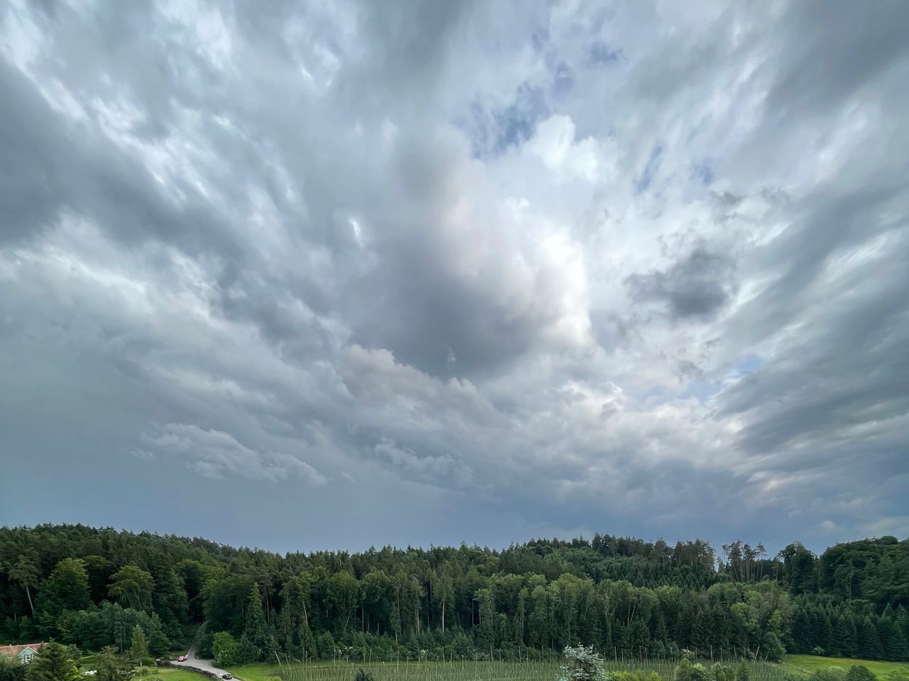 Blick nach Osten aus dem Schlafzimmer