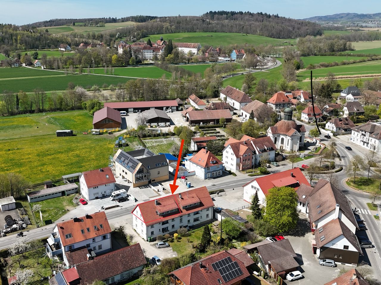 Objekt mit Schloss-Salem