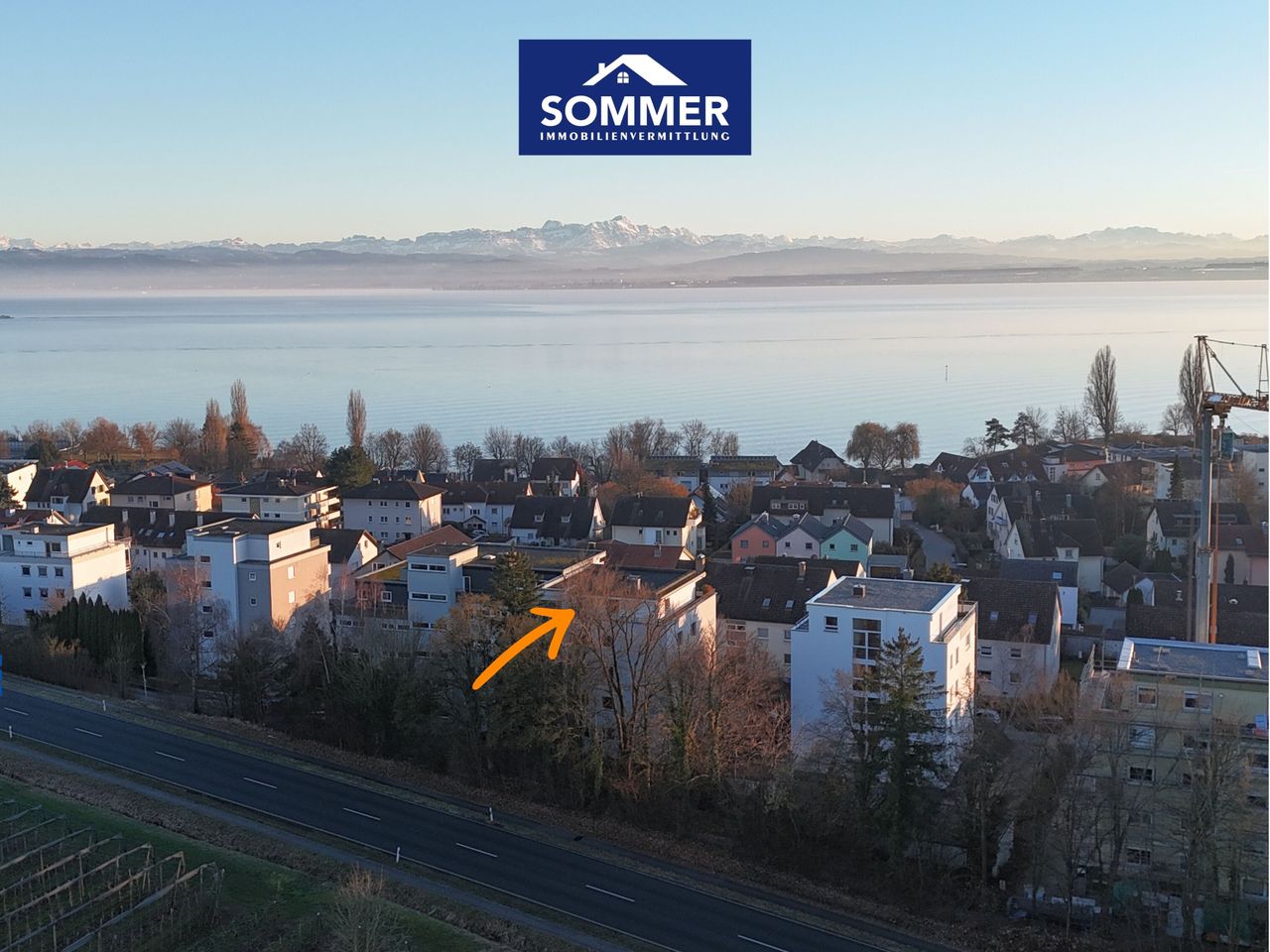 Luftaufnahme Bodensee